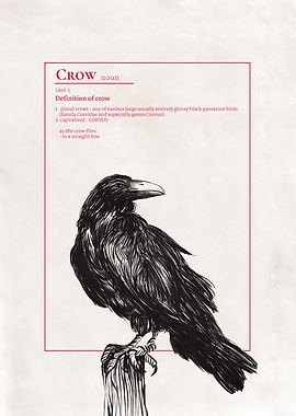 A Sitting Crow Defined