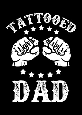 Tattooed Dad Love Mom