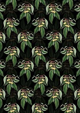 Floral Cherry Pattern