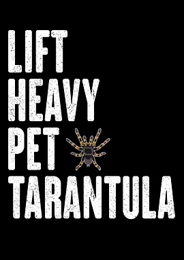 Lift Heavy Pet Tarantula