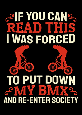 Freestyle BMX Rider Skater