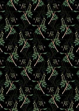 Floral Pistachio Pattern