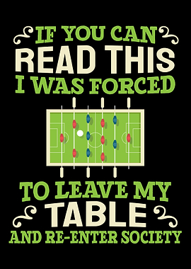 Foosball Table Soccer