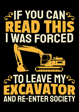 Excavator Operator Driver