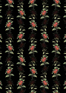Floral Alpine Rose Pattern