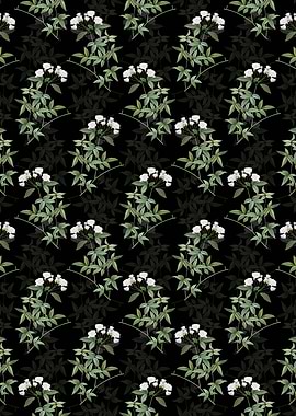 Lady Banks Rose Pattern