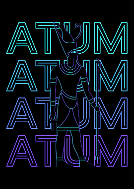 Atum Egyptian God Ancient