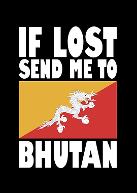 Bhutan Flag Saying