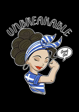 Greek Girl Unbreakable