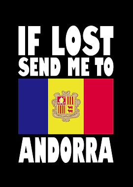 Andorra Flag Saying