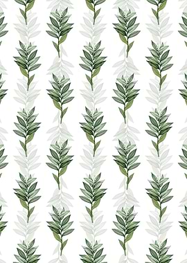 Smilacina Stellata Pattern