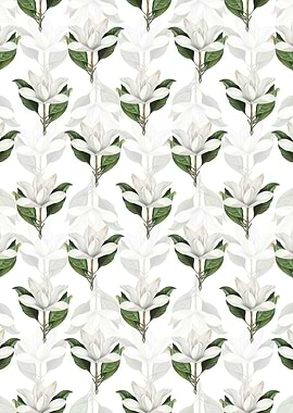 White Southern Magnolia