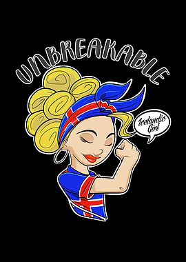 Icelandic Girl Unbreakable