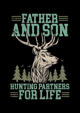 Father And Son Hunting