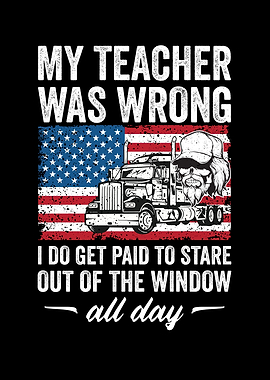 Funny Trucker Quote