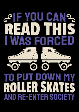 Roller Skating Skater Girl