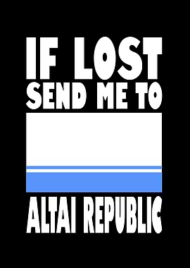 Altai Republic Flag Saying