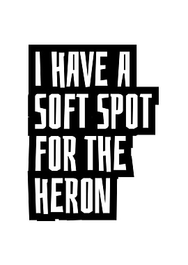 Soft spot for the heron