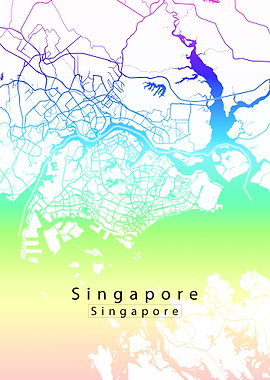 Singapore City Map