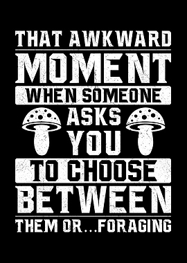 Mushroom Hunter Foraging