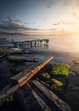 Istanbul Sunset Cityscape