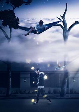 A walk under the stars