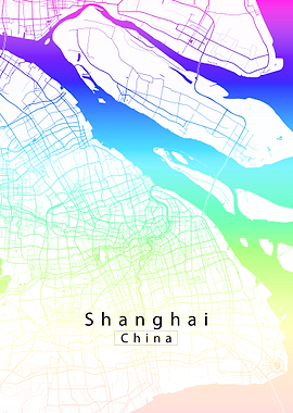 Shanghai City Map