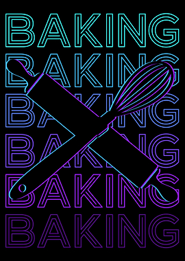 Baking Baker Bake Retro