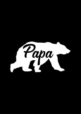 Fathers Day Papa Bear