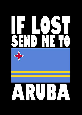 Aruba Flag Saying