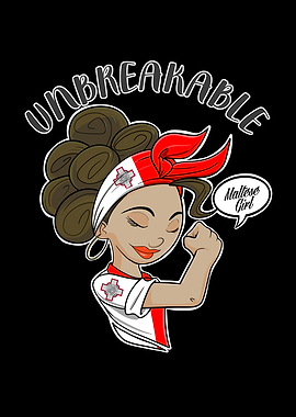 Maltese Girl Unbreakable