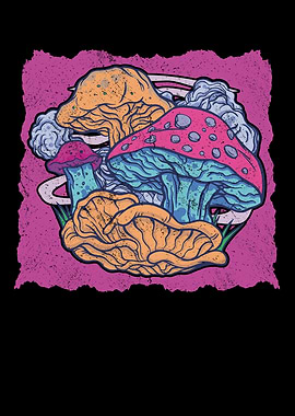 Mushroom Hunter Foraging