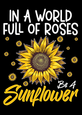 Cute Sunflower Flower