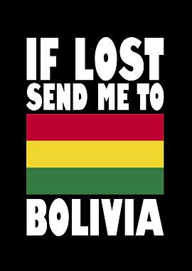 Bolivia Flag Saying