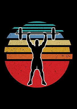 Retro Vintage Body Builder