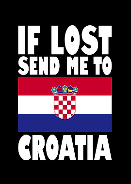Croatia Flag Saying