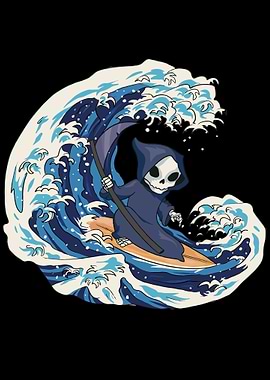 Grim Reaper Surfing