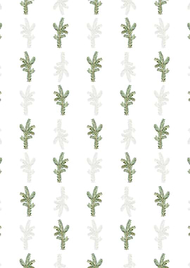 English Yew Branch Pattern