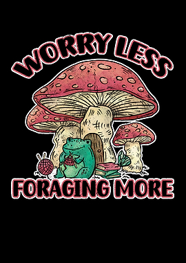 Mushroom Hunter Foraging