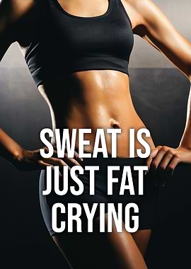 Sweat Is Just Fat Crying