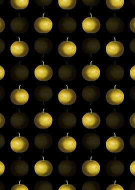 Floral Adams Apple Pattern