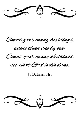 Count Your Blessings