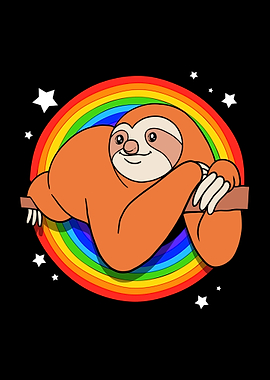 Colorful Sloth