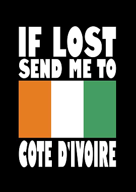 Cote Dvoire Flag Saying