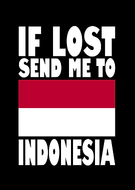 Indonesia Flag Saying
