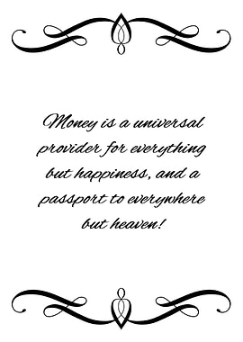 Money Happiness Heaven