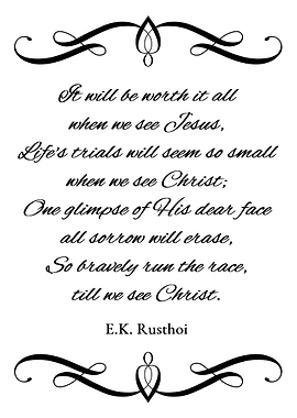 Bravely Run the Race