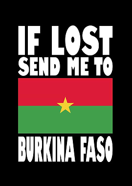 Burkina Faso Flag Saying