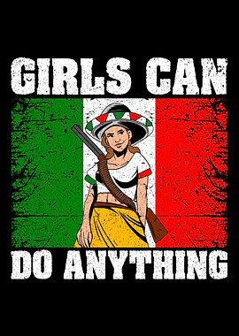 La Adelita Mexican Soldier