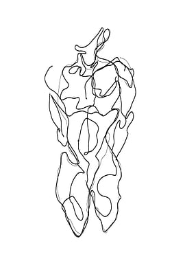 Line art body